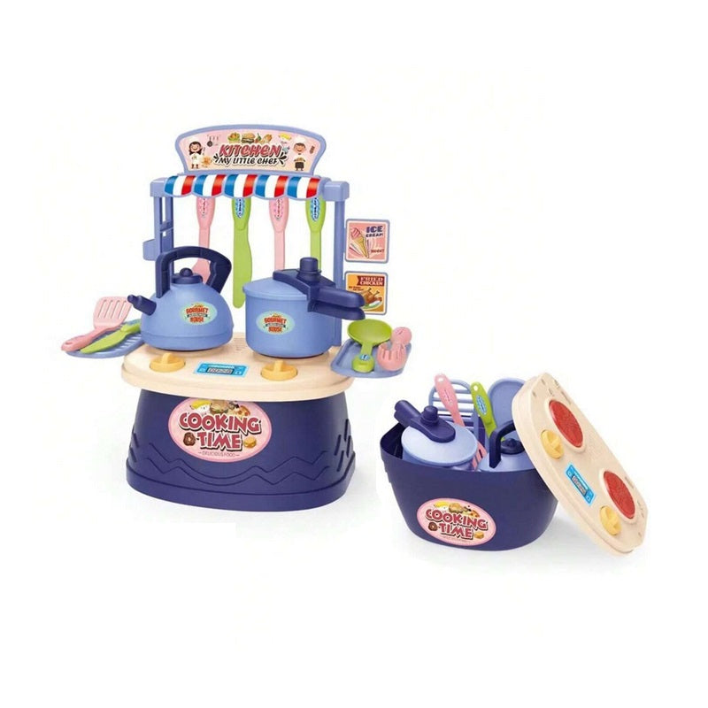 Σετ βαλιτσάκι-πάγκος μαγειρικής με αξεσουάρ - 1077-4 - 345301 - iThinksmart.gr