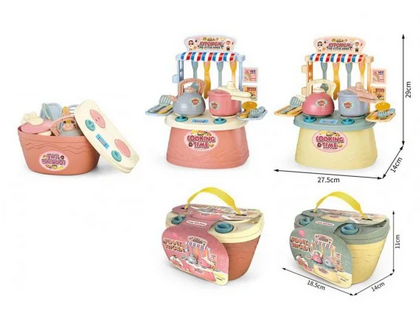 Σετ βαλιτσάκι-πάγκος μαγειρικής με αξεσουάρ - 1077-5 - 345303 - iThinksmart.gr