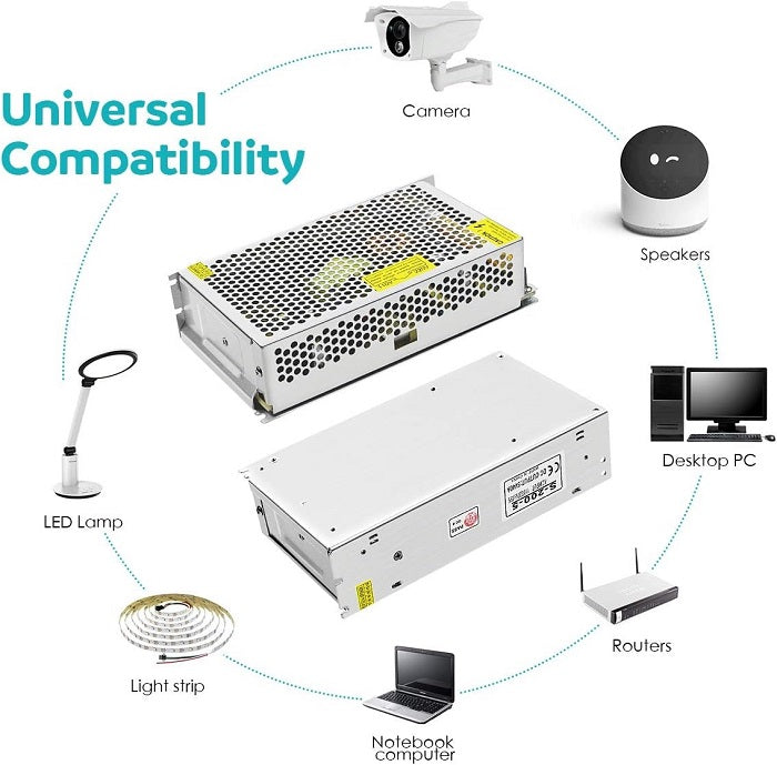 Μετασχηματιστής AC-DC 220V σε 5V - 40A - 200W - 605402 - iThinksmart.gr