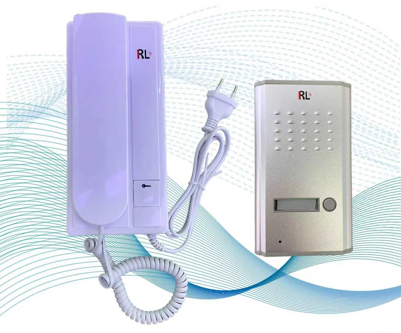 Θυροτηλέφωνο με μπουτόν και ακουστικό - RL-3208A - 482125 - iThinksmart.gr