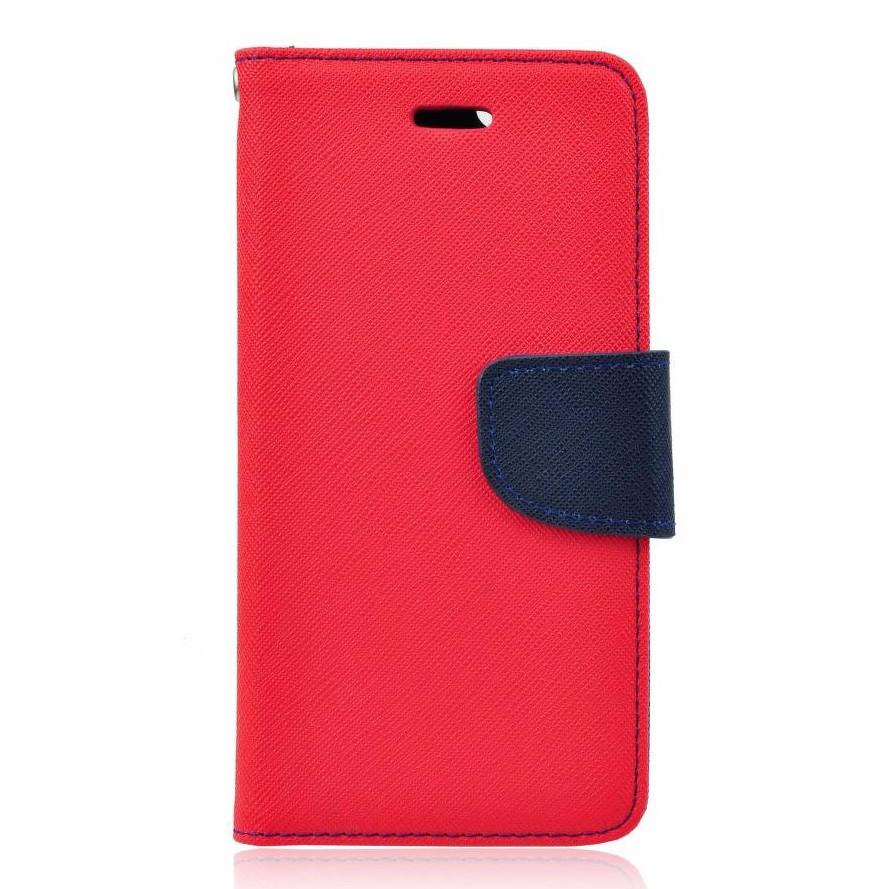 Θήκη Πορτοφόλι Fancy Book από Δερματίνη - Samsung Galaxy A3 (2017) - Κοκκινο / Μπλε - iThinksmart.gr