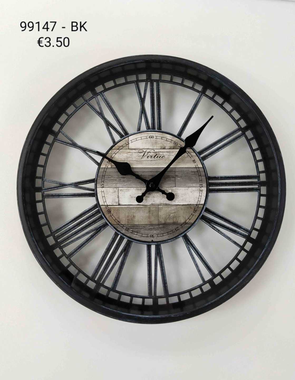 Ρολόι τοίχου - 35cm - 99147-BK - iThinksmart.gr