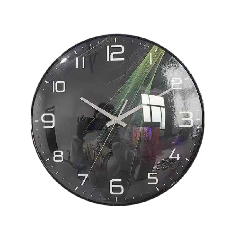 Ρολόι τοίχου - FHS-B625-13 - 505039 - Black/Green - iThinksmart.gr