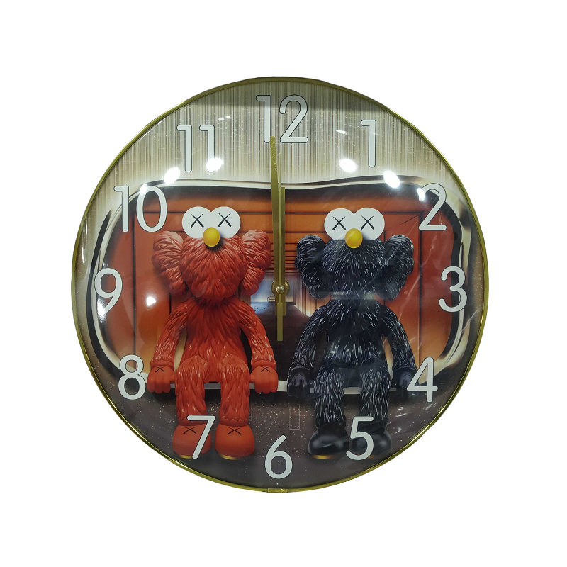 Ρολόι τοίχου - FHS-B630-1 - 505077 - Gold - iThinksmart.gr