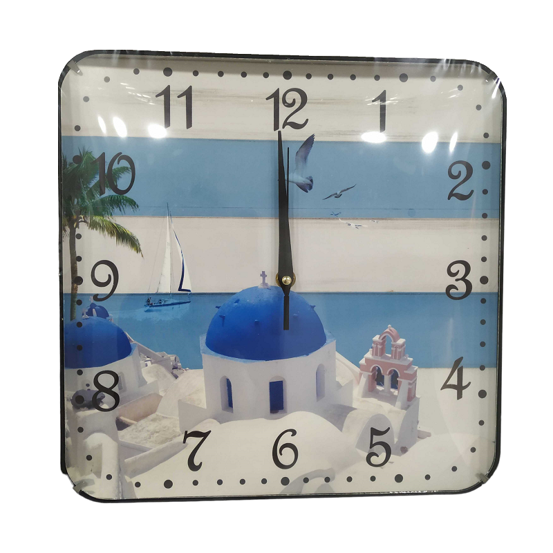 Ρολόι τοίχου - FHS-235-33 - 505145 - Blue/White_1 - iThinksmart.gr