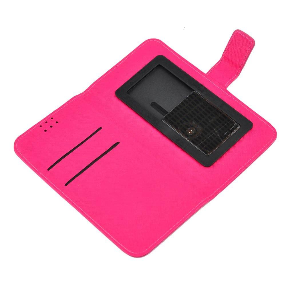 Θηκη Universal Book - Smartphones 4" Ιντσων - Ροζ - iThinksmart.gr