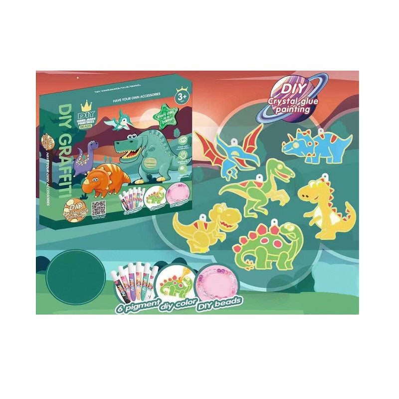 Παιχνίδι ζωγραφικής με δεινοσαύρους - 1688-63 - 567896 - iThinksmart.gr