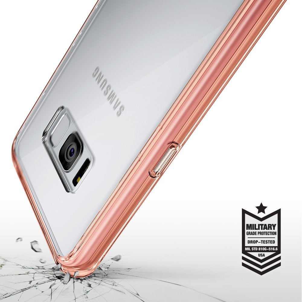 Θηκη Ringke Fusion - Samsung Galaxy S8 Plus G955 - Rose Gold - iThinksmart.gr