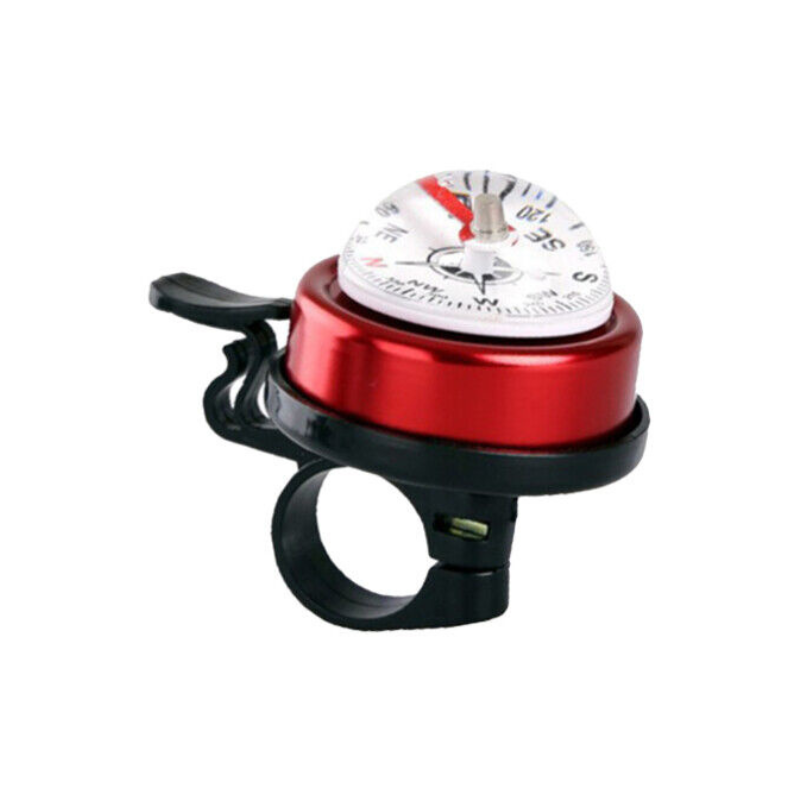 Κουδούνι ποδηλάτου με πυξίδα - S25-426 - 653197 - Red - iThinksmart.gr
