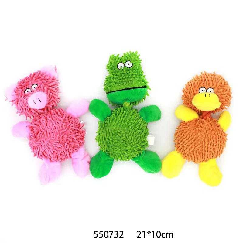 Λούτρινο παιχνίδι σκύλου ζωάκι - 21x10cm - 550732 - iThinksmart.gr