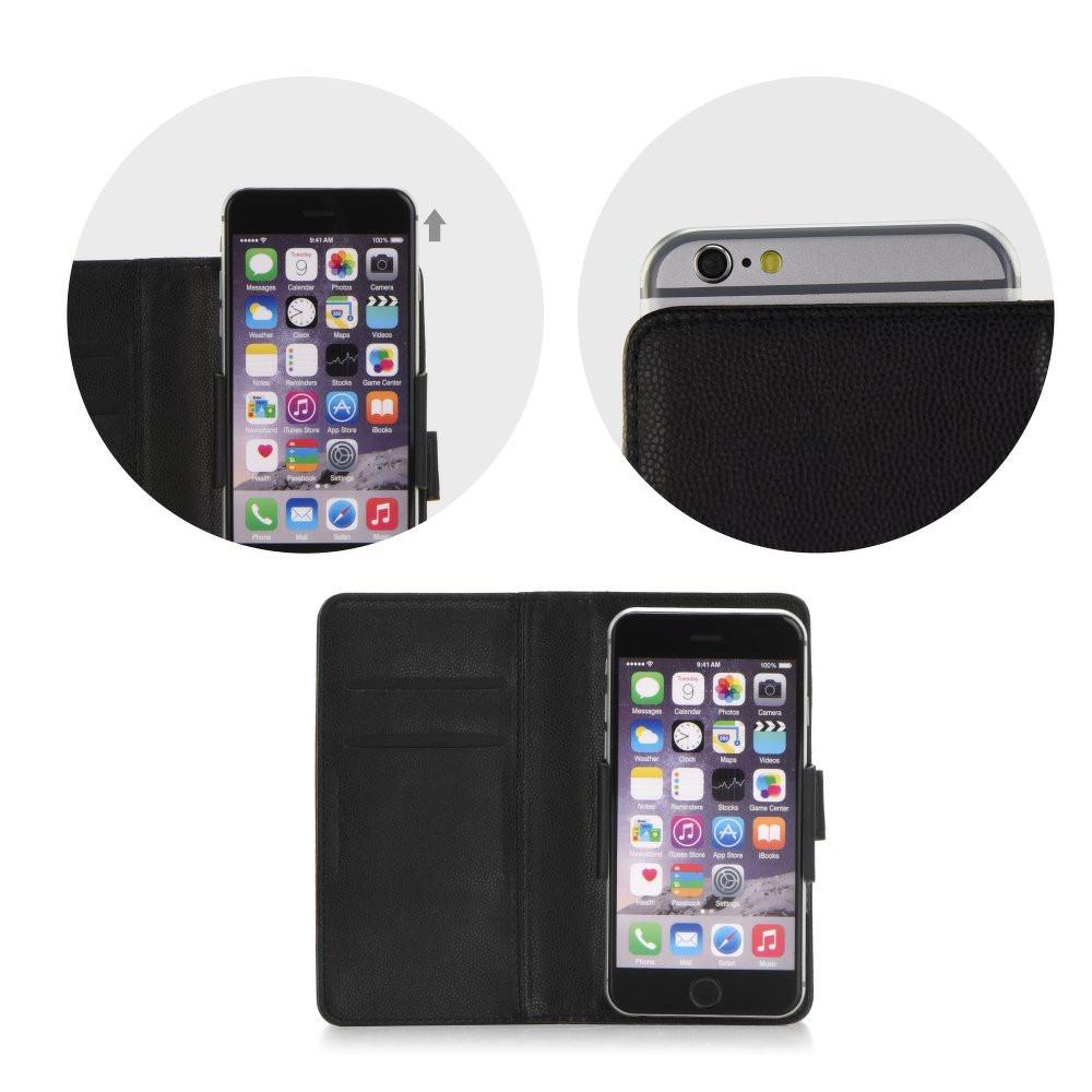 Θηκη Universal Book - Smartphones 4.3" - 4.8" Ιντσων - Μαυρο - iThinksmart.gr