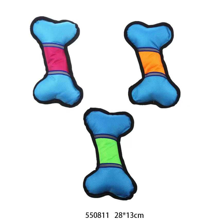 Υφασμάτινο παιχνίδι σκύλου κόκκαλο - 28x13cm - 550811 - iThinksmart.gr