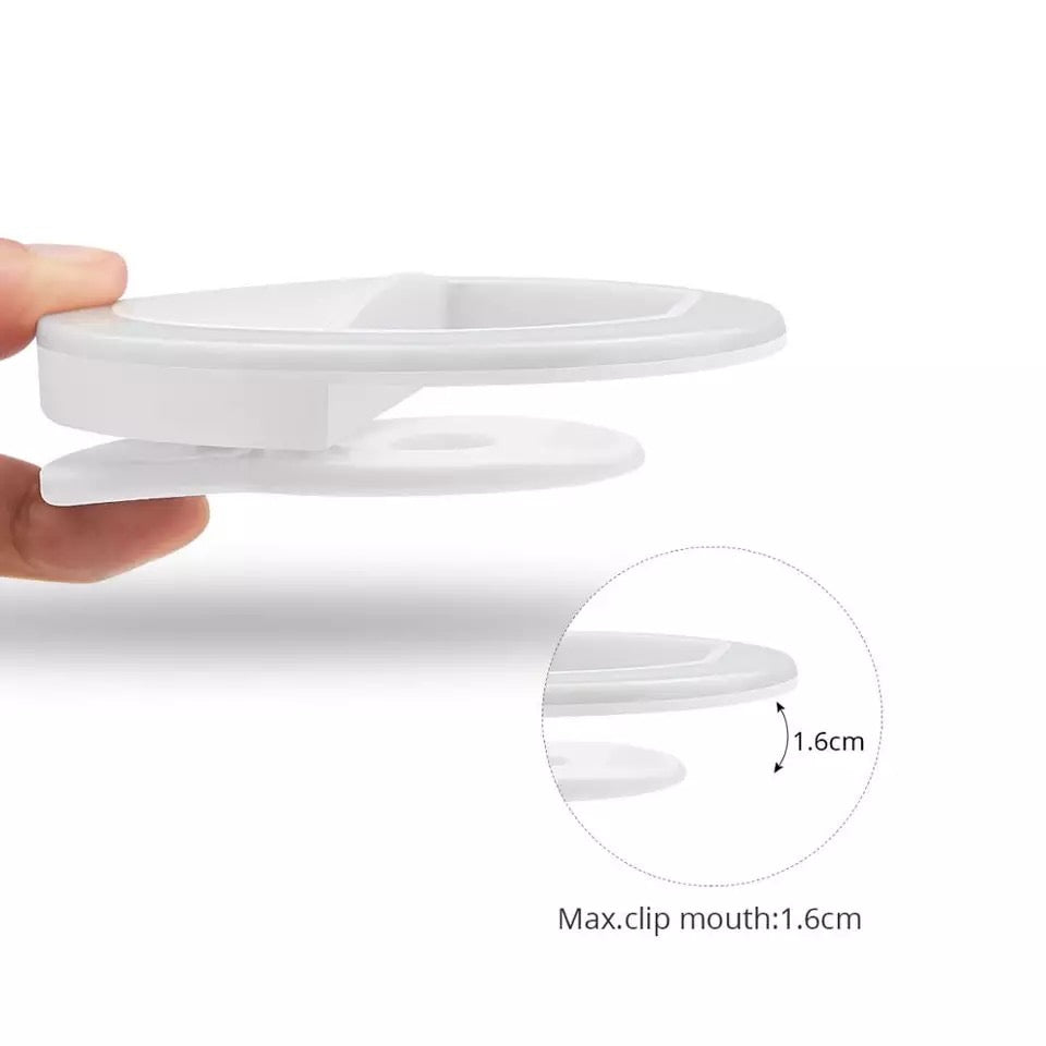 Selfie Ring Light με βάση για Κινητό LED Επαναφορτιζόμενο - 3 επίπεδα φωτεινότητας - OEM Λευκό