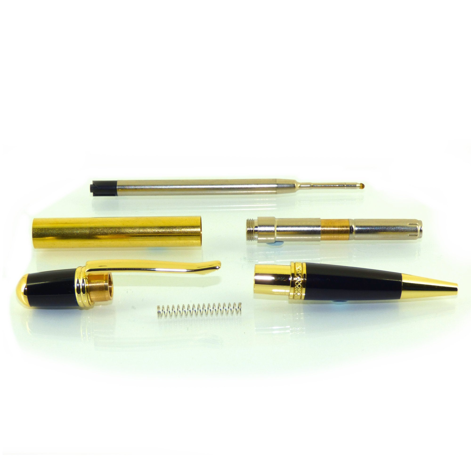 Κιτ Στυλό Siera - Gold / Black Chrome - iThinksmart.gr