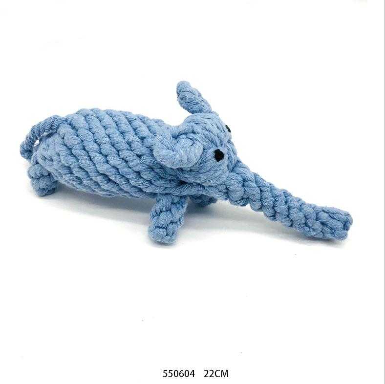 Παιχνίδι σκύλου ζωάκι από σχοινί - 22cm - 550604 - iThinksmart.gr