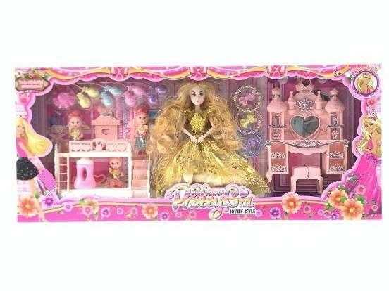 Σετ κούκλα με μωρό και αξεσουάρ ομορφιάς - 1880-T81 - 345394 - iThinksmart.gr