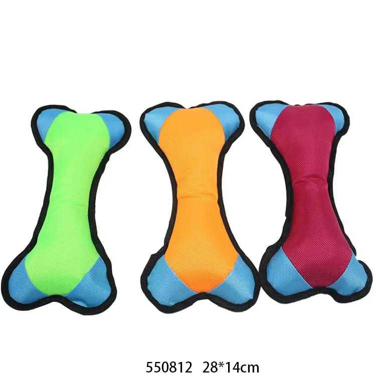 Υφασμάτινο παιχνίδι σκύλου κόκκαλο - 28x14cm - 550812 - iThinksmart.gr