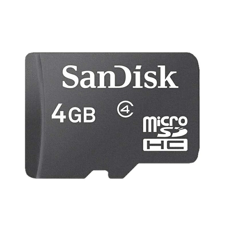 Κάρτα μνήμης με αντάπτορα - Micro SD - 4GB - 905038SD - iThinksmart.gr