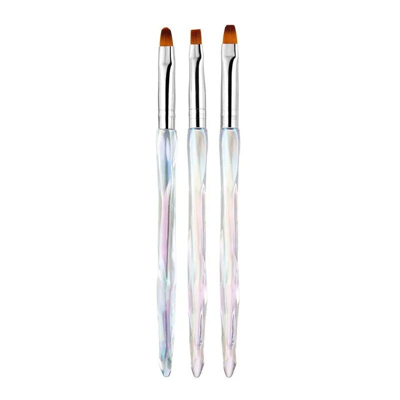 Σετ πινέλα μανικιούρ Nail Art - B111 - 3pcs - 910471 - iThinksmart.gr