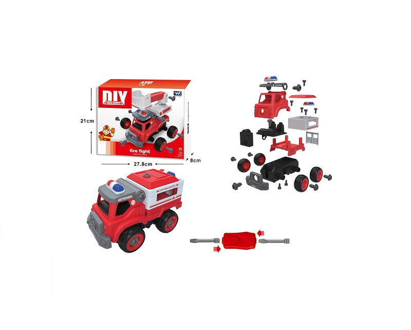 Συναρμολογούμενο όχημα πυροσβεστικής - 227366 - iThinksmart.gr