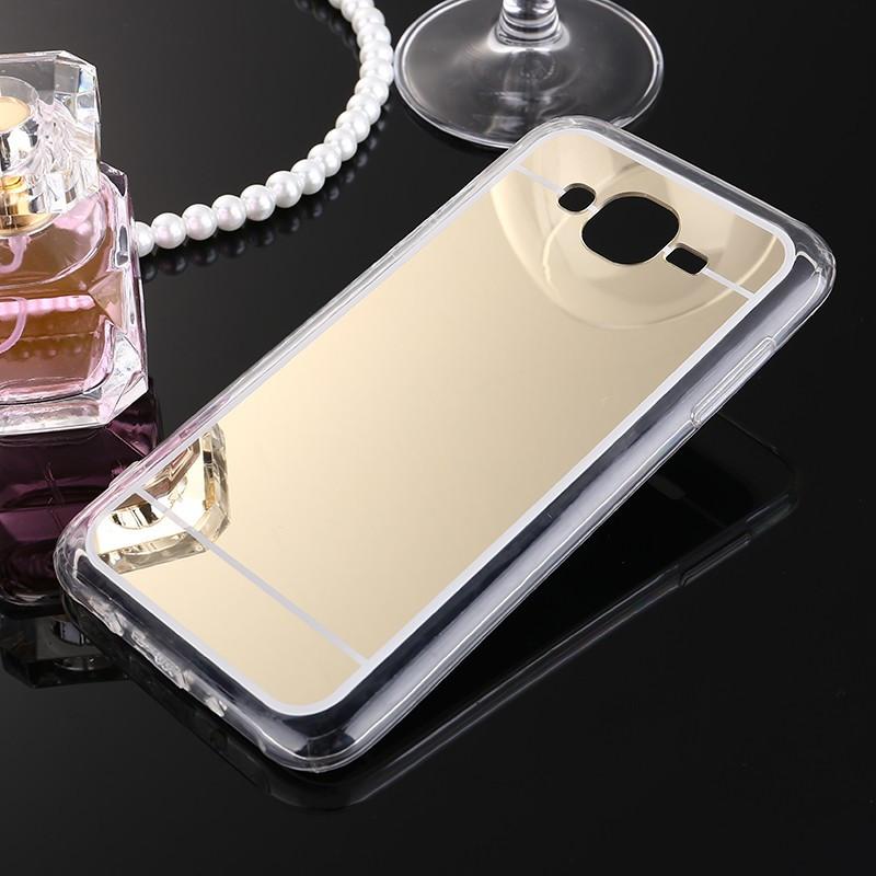 Θηκη TPU "Mirror" - Samsung Galaxy J5 (2015) - Χρυσο - iThinksmart.gr