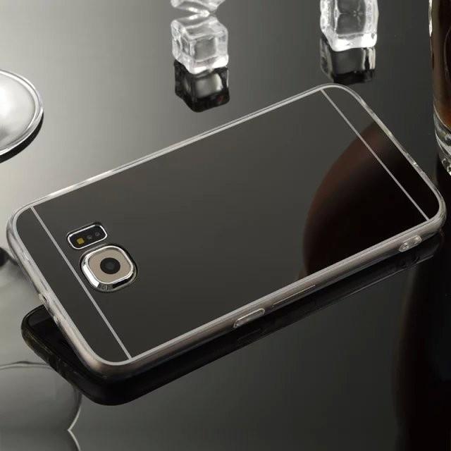 Θηκη TPU "Mirror" Μαυρο - Galaxy S6 Edge Plus - iThinksmart.gr