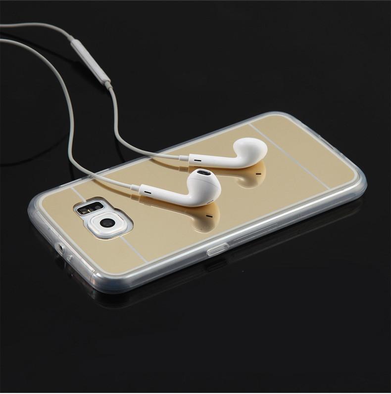 Θηκη TPU "Mirror" Χρυση - Samsung Galaxy S6 Edge Plus - iThinksmart.gr