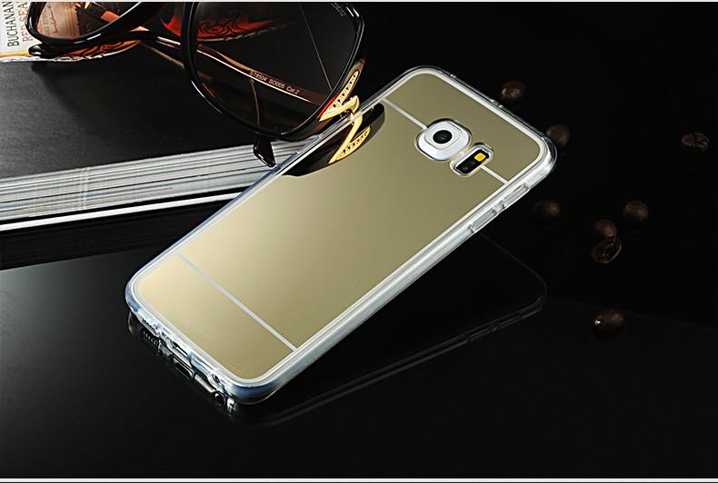 Θηκη TPU "Mirror" Χρυση - Samsung Galaxy S6 Edge Plus - iThinksmart.gr