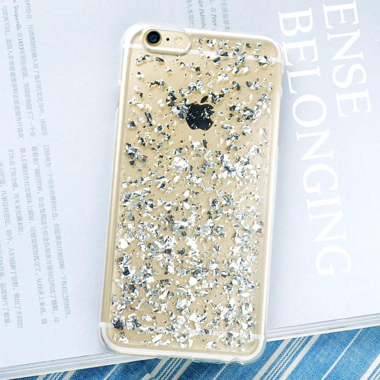 Θηκη TPU "Bling" - iPhone 5/5s/SE - Ασημι - iThinksmart.gr