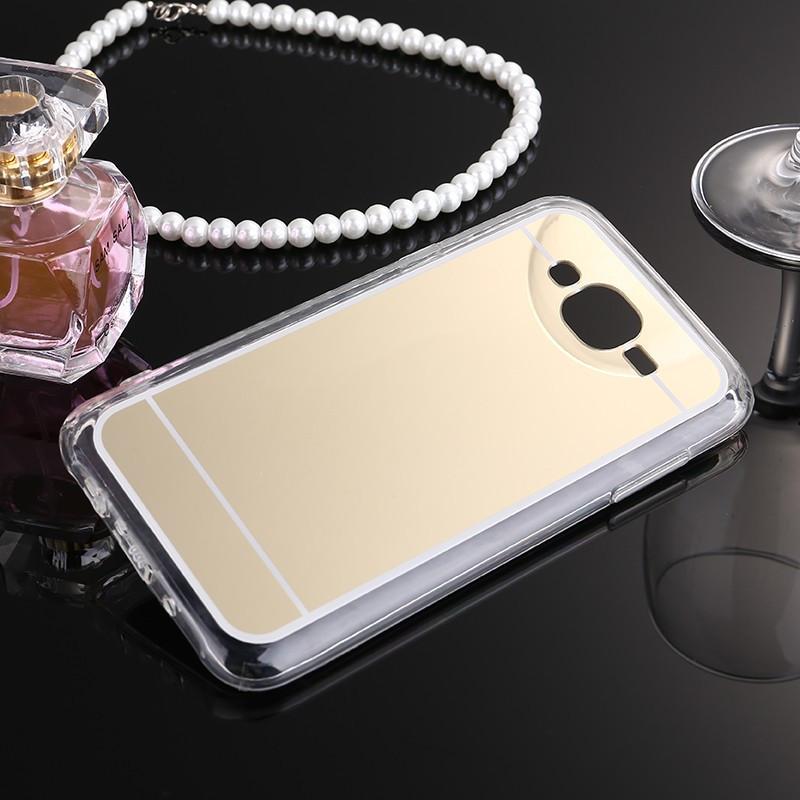 Θηκη TPU "Mirror" - Samsung Galaxy J5 (2015) - Χρυσο - iThinksmart.gr