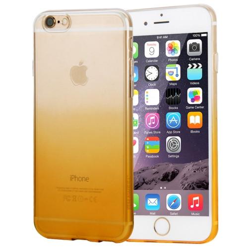 Θηκη TPU Haweel 0,3mm - iPhone 6/6s - Κιτρινο / Διαφανο - iThinksmart.gr