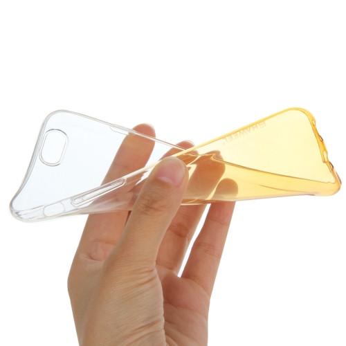 Θηκη TPU Haweel 0,3mm - iPhone 6/6s - Κιτρινο / Διαφανο - iThinksmart.gr