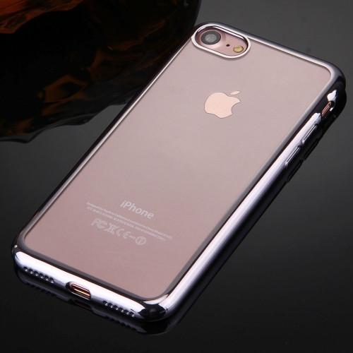 Θηκη TPU "Luxury Frame" Μαυρη - iPhone 7 / iPhone 8 / SE 2020 - iThinksmart.gr