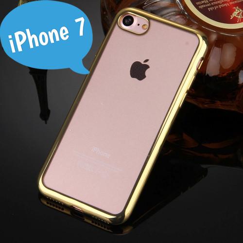 Θηκη TPU "Luxury Frame" Χρυση - iPhone 7 / iPhone 8 / SE 2020 - iThinksmart.gr