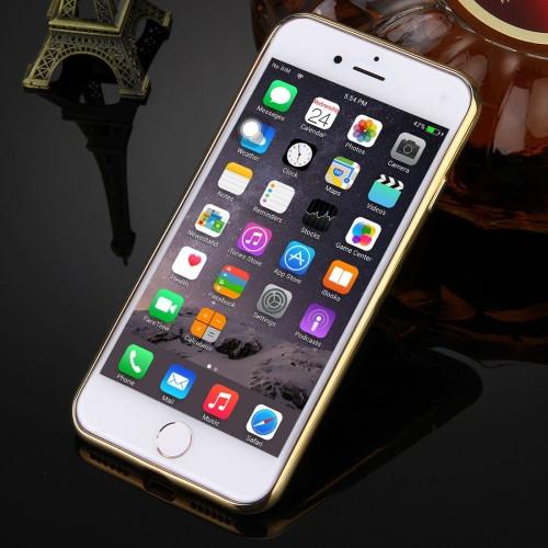 Θηκη TPU "Luxury Frame" Χρυση - iPhone 7 / iPhone 8 / SE 2020 - iThinksmart.gr