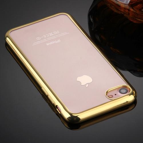 Θηκη TPU "Luxury Frame" Χρυση - iPhone 7 / iPhone 8 / SE 2020 - iThinksmart.gr
