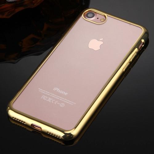 Θηκη TPU "Luxury Frame" Χρυση - iPhone 7 / iPhone 8 / SE 2020 - iThinksmart.gr
