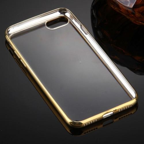 Θηκη TPU "Luxury Frame" Χρυση - iPhone 7 / iPhone 8 / SE 2020 - iThinksmart.gr