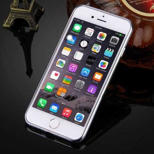 Θηκη TPU "Luxury Frame" Ασημι - iPhone 7 / 8 / SE 2020 - iThinksmart.gr