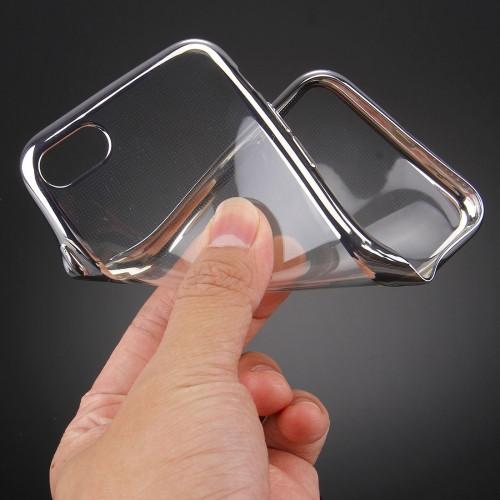 Θηκη TPU "Luxury Frame" Ασημι - iPhone 7 / 8 / SE 2020 - iThinksmart.gr