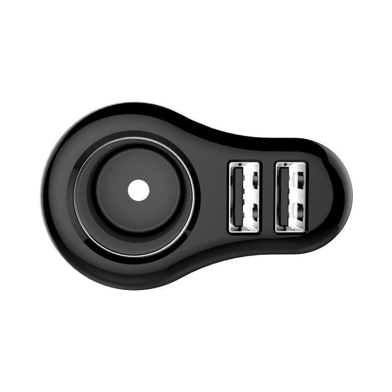 Φορτιστής Κινητού Αυτοκινήτου Golf C14 2USB/2A & Θυρα Αναπτηρα - iThinksmart.gr