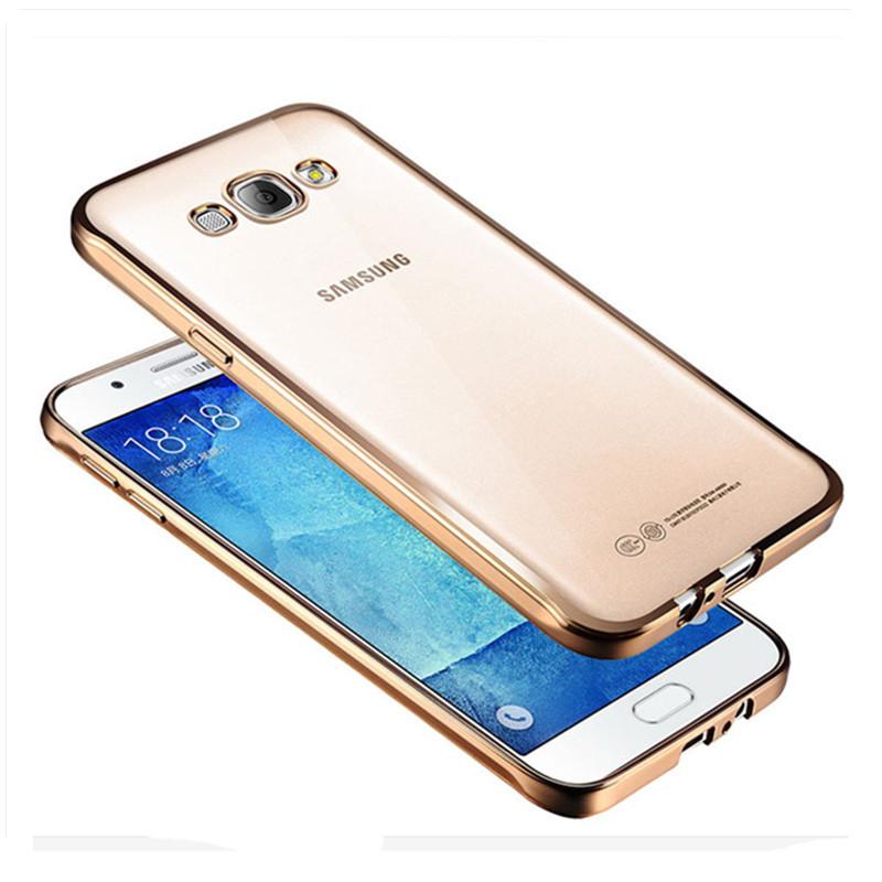 Θηκη TPU "Luxury Frame" - Samsung Galaxy J5 (2015) - Χρυσο - iThinksmart.gr