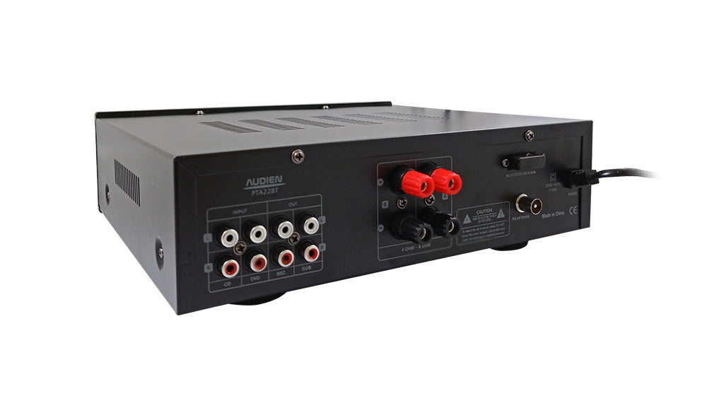 Audien PTA22BT Ραδιοενισχυτής HiFi με ραδιόφωνο , BLUETOOTH , SD , USB player 2x35w