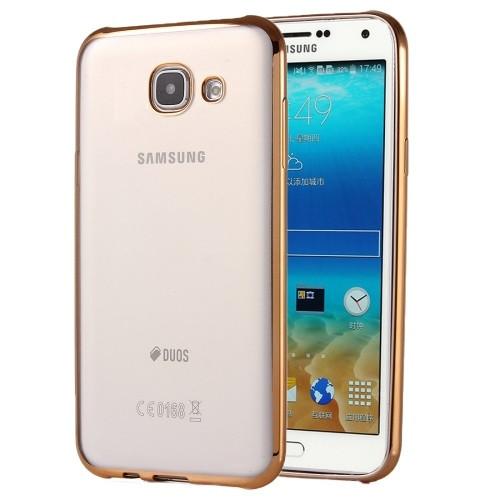 Θηκη TPU "Luxury Frame" Χρυση - Samsung Galaxy A5 (2016) - iThinksmart.gr