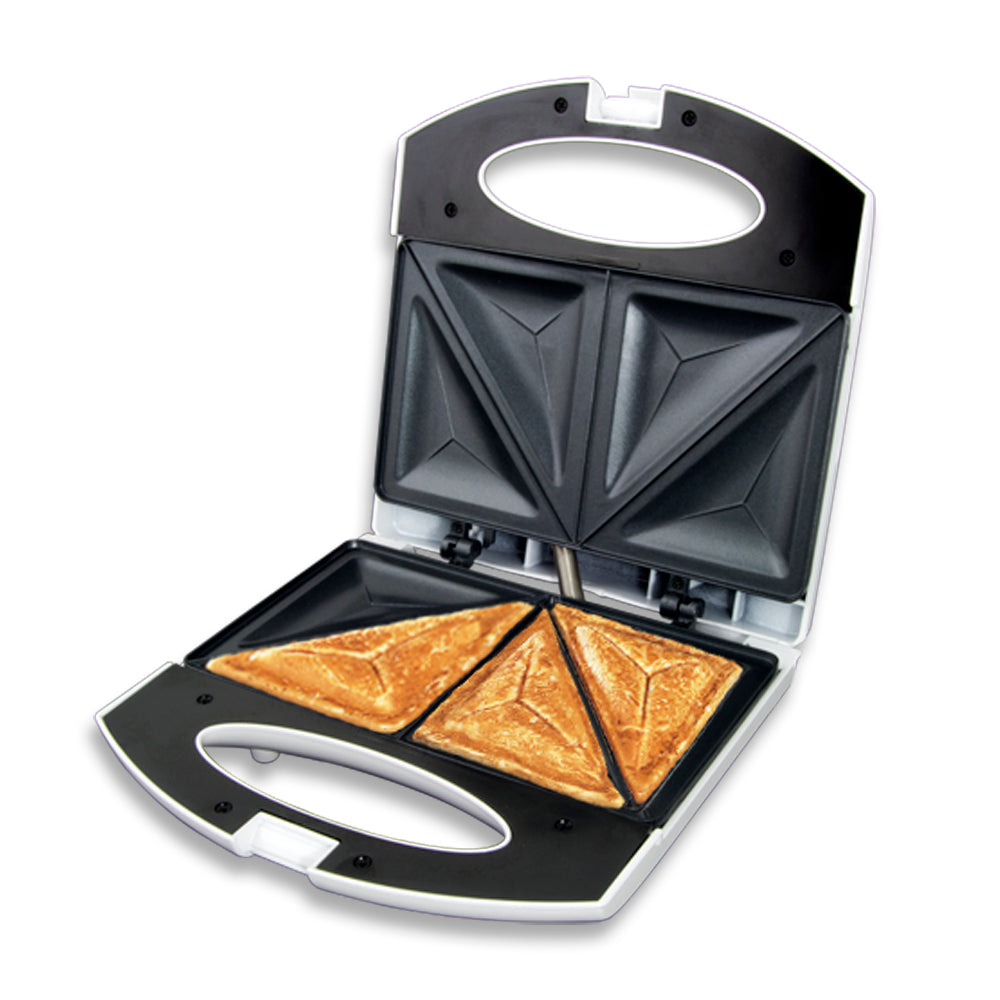 Τοστιέρα Τρίγωνων Τοστ - Titanum Sandwich Maker Fontina 1000W - Λευκό - iThinksmart.gr