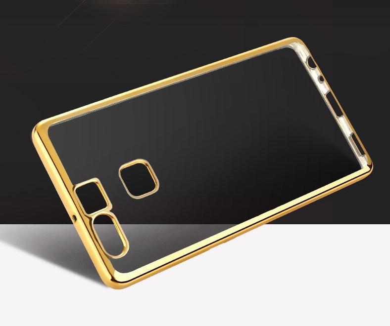 Θηκη TPU "Luxury Frame" Χρυση - Huawei P9 (EVA-L09) - iThinksmart.gr