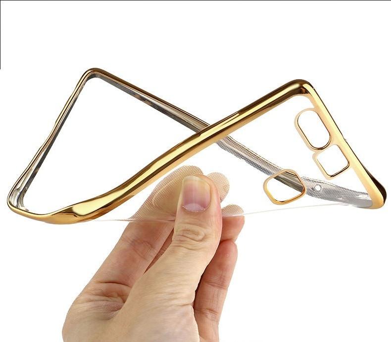 Θηκη TPU "Luxury Frame" Χρυση - Huawei P9 (EVA-L09) - iThinksmart.gr