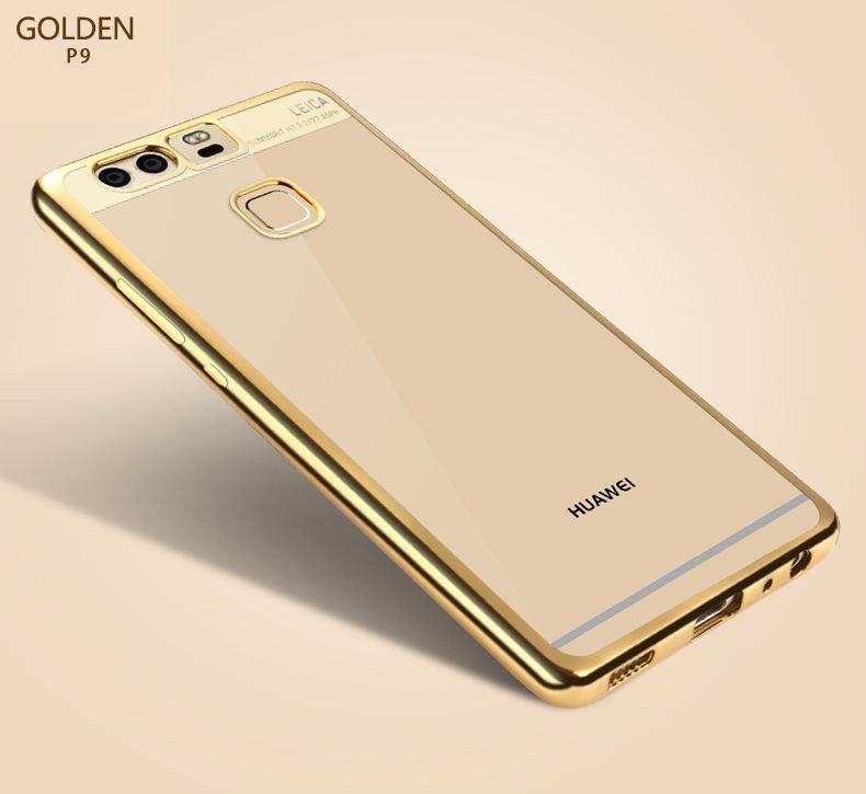 Θηκη TPU "Luxury Frame" Χρυση - Huawei P9 (EVA-L09) - iThinksmart.gr