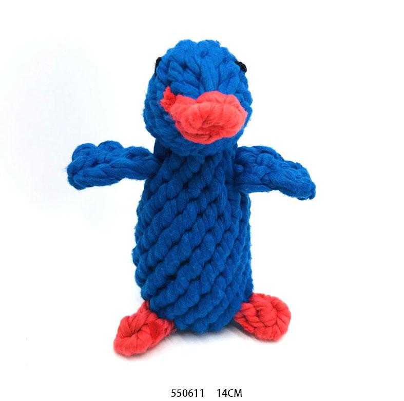 Παιχνίδι σκύλου ζωάκι από σχοινί - 14cm - 550611 - iThinksmart.gr