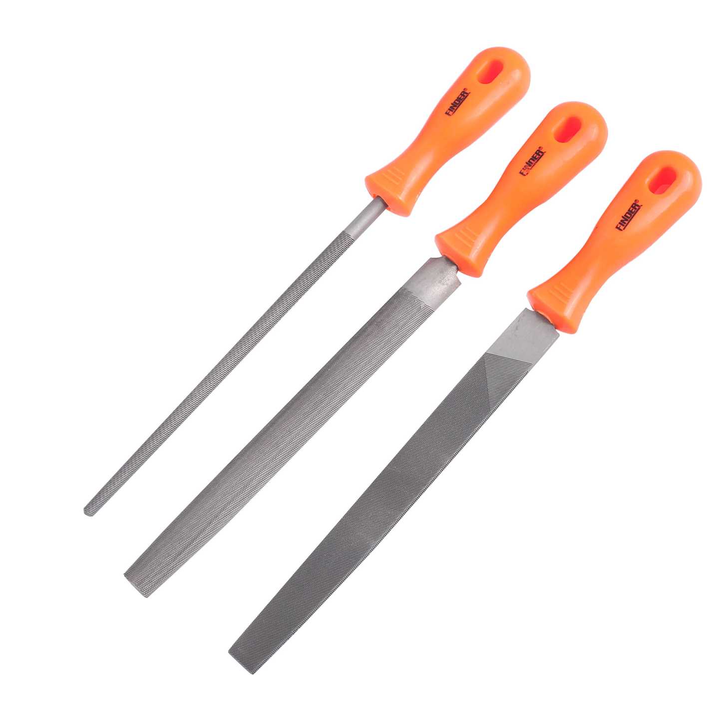 Σετ λίμες - 3pcs - 8''/200mm - Finder - 195925 - iThinksmart.gr